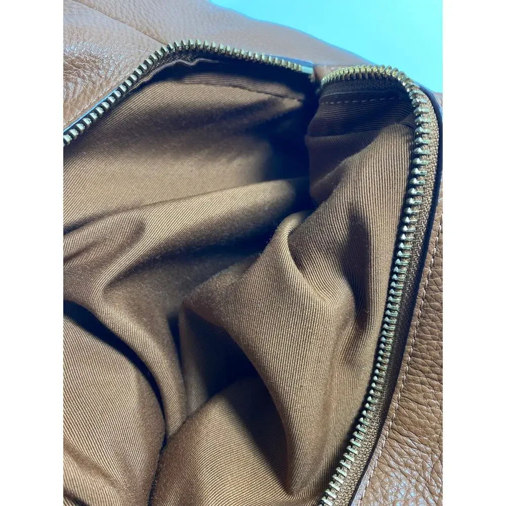 Coach Madison Phoebe #26224 Slouchy Hobo Shoulder Bag Saddle Brown Indie Duffle
